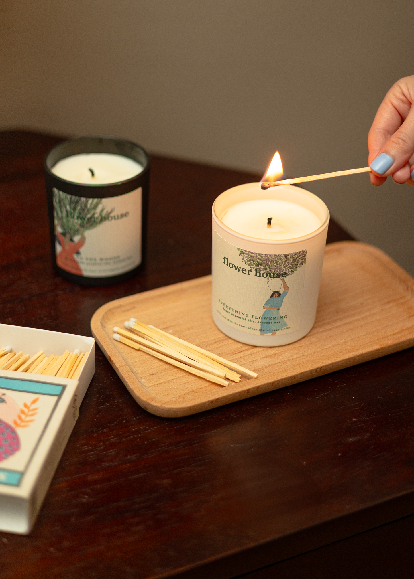 Natural Scented Candle - Everything Flowering