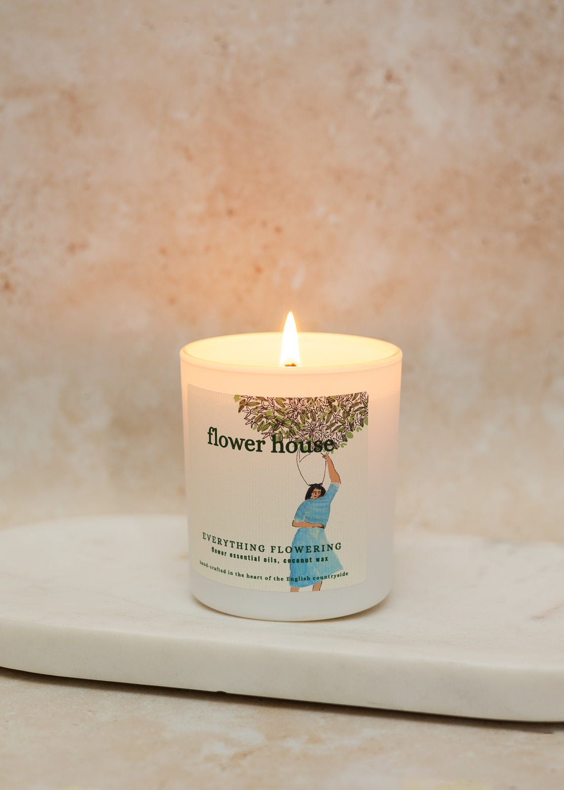 Natural Scented Candle - Everything Flowering