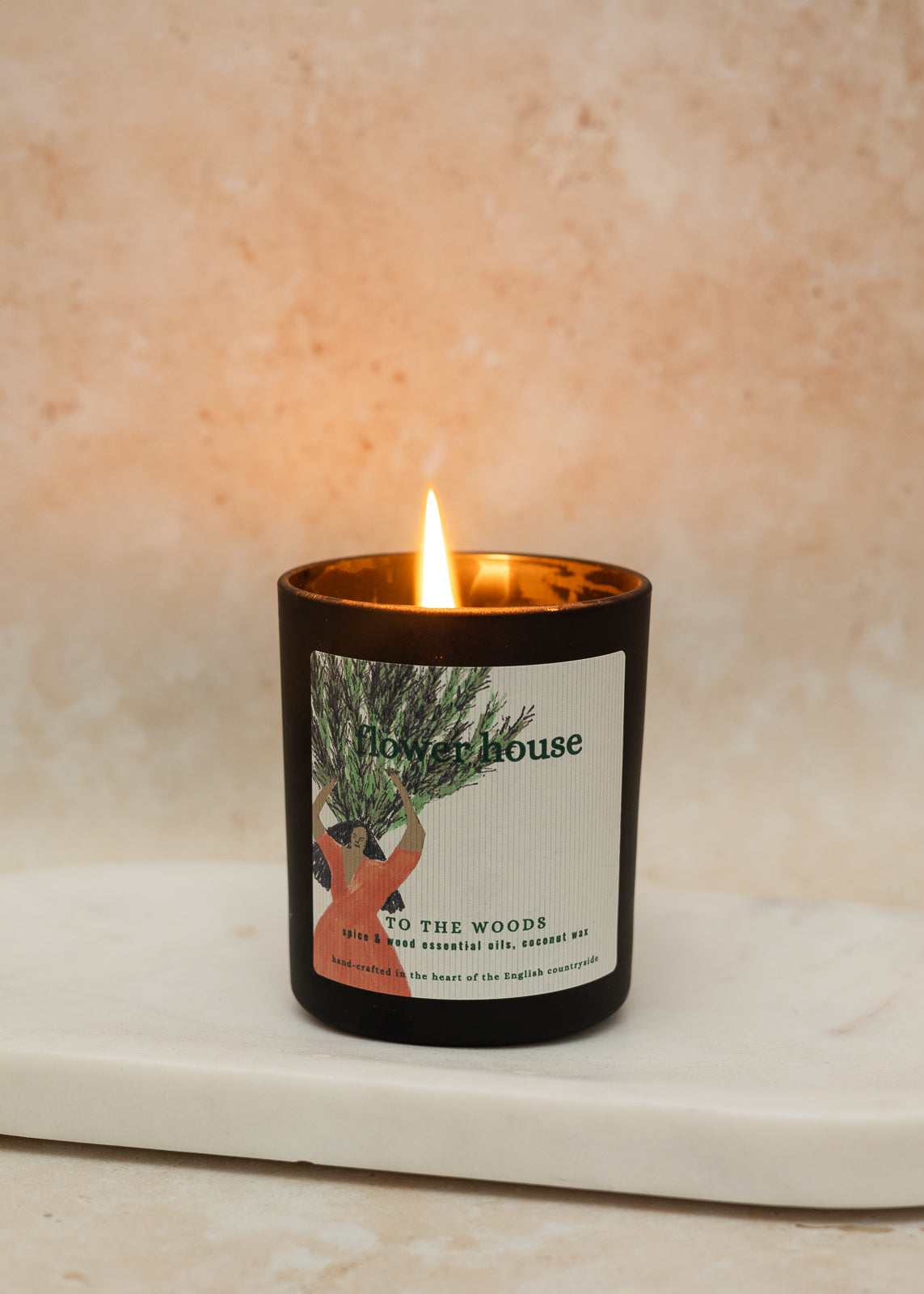 Natural Scented Candle - To The Woods